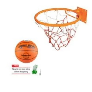 vành bóng rổ 30cm+quả bóng rổ size 3
