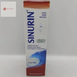 Xịt Nước Muối Biển Sinurin Ưu trương - 120ml