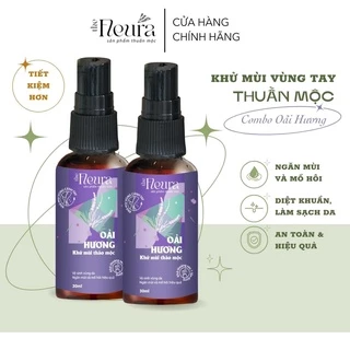 Bộ xịt khử mùi hôi nách the Fleura oải hương thảo mộc ngăn mồ hôi 30ml/lọ