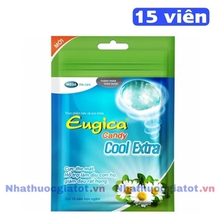 Kẹo Ngậm Thảo Dược Eugica Candy Túi Zip 15 Viên