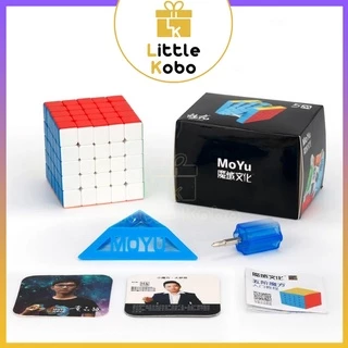 Rubik 5x5 MoYu MeiLong 5M Rubic 5 Tầng Nam Châm Stickerless 5x5x5 Đồ Chơi Trí Tuệ Trẻ Em Phát Triển Tư Duy - Little Kobo