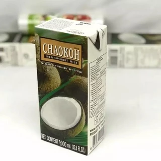 NƯỚC CỐT DỪA CHAOKOH 1 LÍT/ COCONUT MILK CHAOKOH 1L