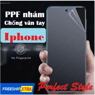 Dán PPF Nhám Chống vân tay iphone 13 pro max 12 pro max 11 pro max xs max xr 7plus 8plus 6 7 8