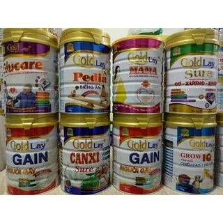 Sữa goldlay 900g - sữa canxi goldlay - sữa tăng cân cho người gầy - sữa tiểu đường glucare - sữa xương khớp goldlay 900g