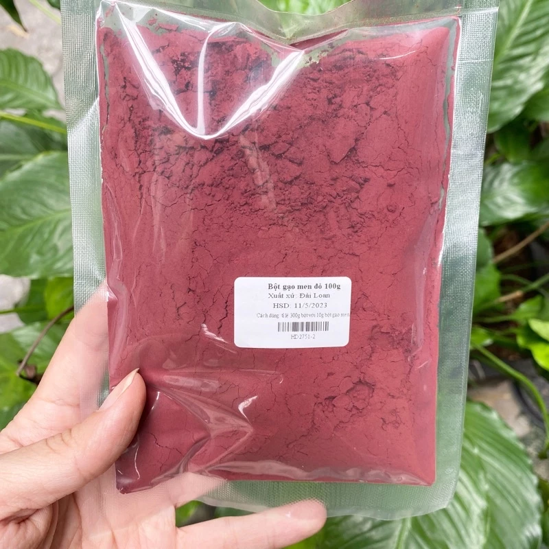 Bột gạo men đỏ bột hồng cúc 50g - 100g