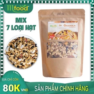 Granola Ăn Sáng Yến Mạch Mix 7 Loại Hạt Túi 500g