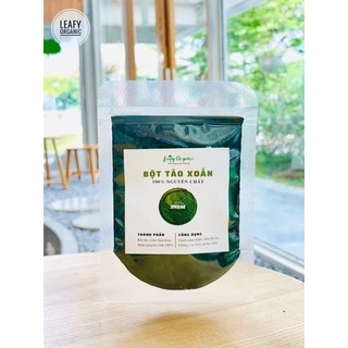 [LOẠI 1] Bột tảo xoắn nguyên chất Spirulina làm sáng da thải độc tố Leafy Organic