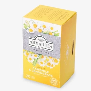 [Nhập khẩu độc quyền] TRÀ AHMAD ANH QUỐC - CÚC (30g) - Camomile & Lemongrass - Giúp bạn giải độc,làm đẹp da