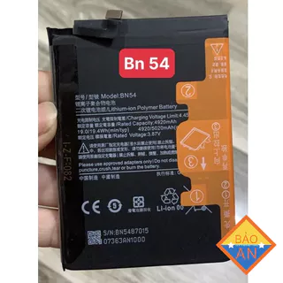 pin điện thoại redmi note 9 / redmi 10x ( mã bn54)