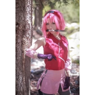 Bộ Trang Phục cosplay Nhân Vật Sakura Trong NARUTO