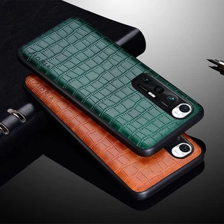 Ốp Lưng Cho Xiaomi mi 10S funda Sang Trọng Họa Tiết Cá Sấu Da Mềm TPU Vỏ Điện Thoại Cứng mi 10S case capa