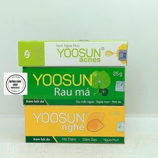 KEM BÔI DA YOOSUN RAU MÁ, YOOSUN NGHỆ, YOOSUN ACNES