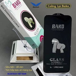 Kính cường lực cao cấp BAIKO - Cường lực Baiko cho iphone 6 - 13promax - Bluetech