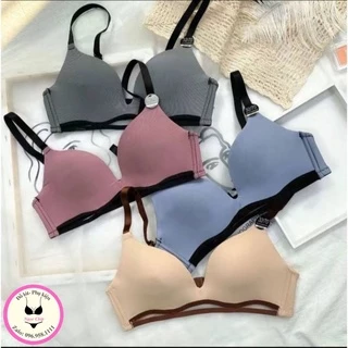 Áo lót nữ không gọng nâng ngực , áo ngực nữ mút mỏng viền sóng sexy gợi cảm AL07