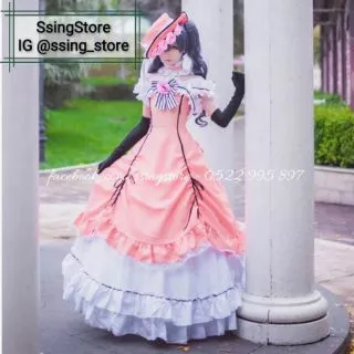 SSINGSTORE Set COSPLAY " Lady Ciel "  trong Anime HẮC QUẢN GIA ( Hàng order )