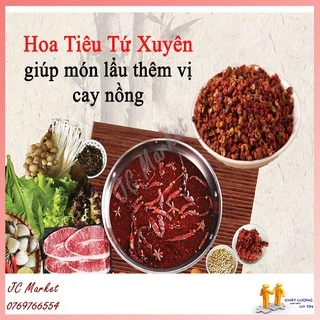 Hạt Xuyên Tiêu Tứ Xuyên Cay Tê, Hoa Tiêu (Lẩu Tứ Xuyên) 100gram