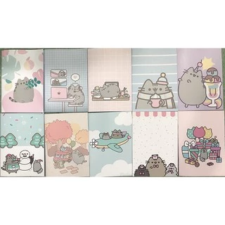 Vở pusheen kẻ ngang S7VI17 tập pusheen vở hoạt hình sổ hoạt hình 25x17cm 80 trang giấy đẹp