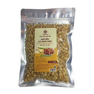 Ngô Nếp Cay Rang Giòn Hồng Lam - Vị Ngọt Mặn Cay Giòn - 200g/Gói