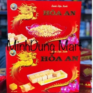 Bánh đậu xanh Hoà An hộp 350g/420g