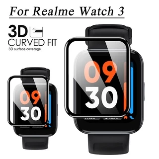 Đồng hồ Realme 3/2/S/T1/2Pro/S/2 PRO Bảo vệ màn hình 3D Realme TechLife Watch S100/SZ100/R100 Kính bảo vệ đầy đủ cạnh cong chống xước cho phim Realme Band 2