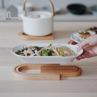 Đế lót đa năng hình cầu vòng - Niji | nuhome.vn | lót ly ấm trà, đế lót xoang nồi chảo dĩa thiết kế mộc mạc và đẹp mắt