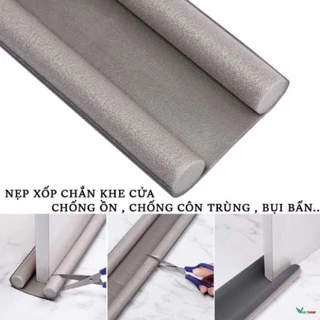 SỈ 18,5K- 95cm-Ron, đệm cửa, nẹp mút xốp chặn khe cửa chống côn trùng, tiếng ồn, gió lùa, gió điều hòa, bụi bẩn -dc4285