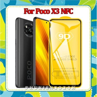 Cường Lực Xiaomi Poco F3 / Poco X3 Pro / Poco X3 NFC POCO X4 Pro 5G 9D Full Màn Full Keo thế hệ mới kèm phụ kiện dán