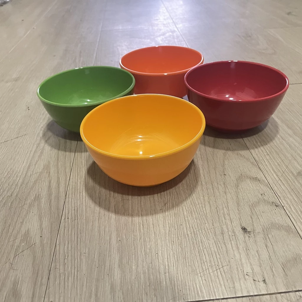 Bát Cơm Nhựa Melamine Nhiều Màu