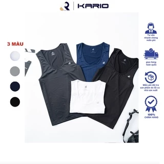 Áo ba lỗ KARIO Tank top thể thao nam thoáng khí - KRA20-04