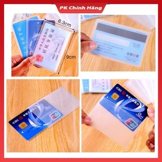 Túi đựng thẻ căn cước công dân, thẻ ATM, bằng lái xe... - tránh bụi bẩn, trầy xước