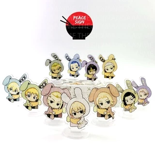 ( THỎ ) Standee mini TOKYO REVENGERS tượng acrylic anime mica chibi trang trí trưng bày mô hình