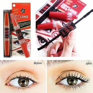 Mascara Sivanna Colors Super Model 5X Long (4,5g + 1,2g) 2 đầu