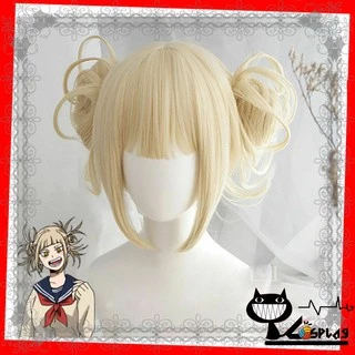 [sẵn] Wig/tóc giả copslay Toga Himiko - Học viện anh hùng: Boku no Hero màu vàng [Miu Cosplay]