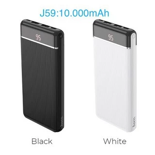 Pin Sạc Dự Phòng HOCO J59-10.000mAh,2 Cổng Sạc Vào-2 Cổng Sạc Ra DC5V-2.0A MAX