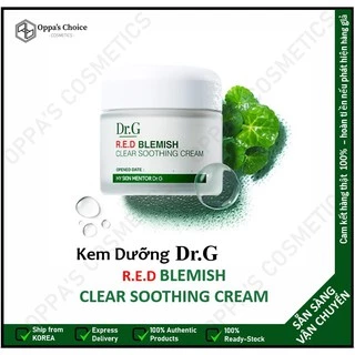 KEM DƯỠNG Dr.G Red Blemish Clear Soothing Cream 70ml