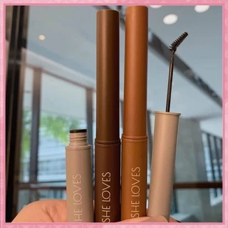 Mascara vẽ lông mày Shelove Bền Màu Lâu Trôi Siêu Tiện Lợi