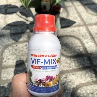 Phân bón vi lượng BÁNH DẦU ĐẬU PHỘNG dạng nước xanh tốt lá chuyên cho mai, rau màu 100ml