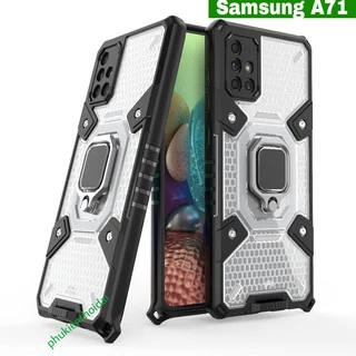 Ốp lưng Samsung A71 / A72 / A72 5G tổ Ong Iring không gian mới chống sốc giá đỡ xem phim bảo vệ camera