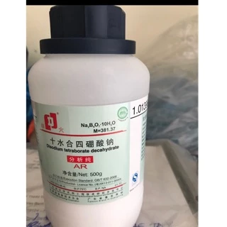 Na2B4O7 disodium tetraborate decahydrate lọ 500g borax hàn the CAS 1303-96-4 NA2B4O7.10H2O