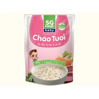 Cháo tưoi baby bò đậu hà lan cà rốt 240g x 30