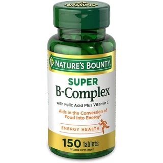 Viên Bổ Sung Vitamin B Tổng Hợp Super B-Complex 150 Viên hãng mỹ date 8.2025