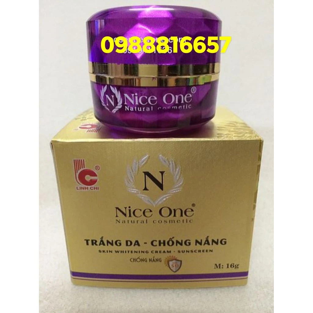 Kem Nice One trắng da chống nắng 16g