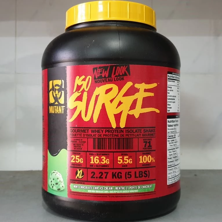 SỮA TĂNG CƠ MUTANT ISO SURGE - WHEY PROTEIN 5lbs (71 SER)