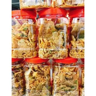 39k 1 HỦ 350GR CƠM CHÁY MIX KHÔ GÀ NGON