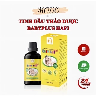 Tinh Dầu Thảo Dược Babyplus Hapi, Sạch Long Đờm, Hết Ho, Sổ Mũi, Tăng Đề Kháng