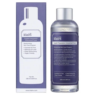 [Chính hãng] Nước hoa hồng Dear Klairs Supple Preparation toner 180ml