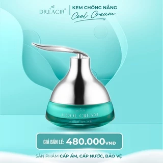 KEM CHỐNG NẮNG COOL CREAM/ 7 Màng Lọc, NGĂN TIA UVA; UVB DƯỠNG SÁNG DA DR LACIR (ẢNH THẬT)