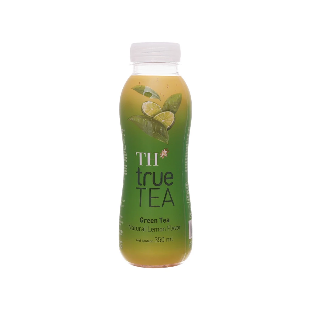 Trà xanh vị chanh TH True Tea chai 350ml (có chai lạnh ship hỏa tốc)