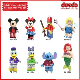 Minifigures các nhân vật trong Disney tuyệt đẹp - Đồ chơi Lắp ghép Xếp hình Mô hình Mini Spider Man Iron Man POGO PG8225