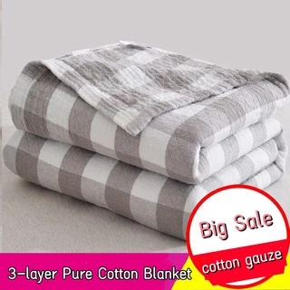 Chăn Đơn / Đôi Vải Cotton Mỏng Thoải Mái Mùa Hè